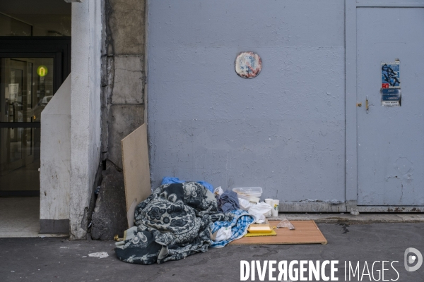 Paris vide, 53eme jour de confinement contre le covid 19.