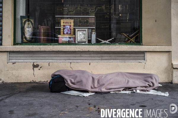Paris vide, 53eme jour de confinement contre le covid 19.