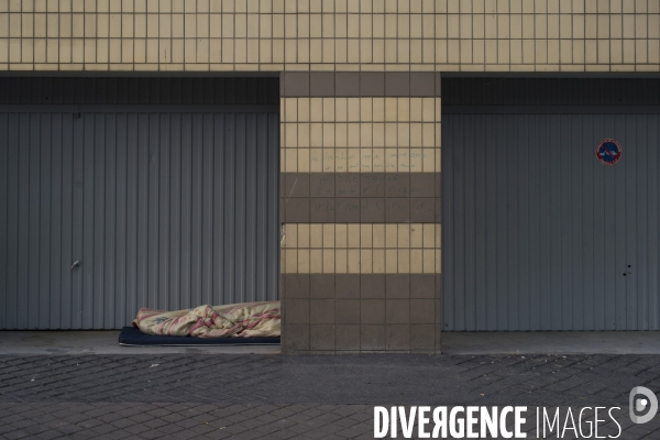 Paris vide, 53eme jour de confinement contre le covid 19.