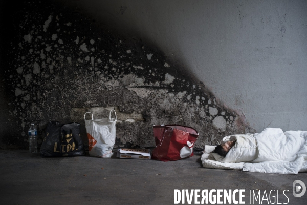 Paris vide, 53eme jour de confinement contre le covid 19.