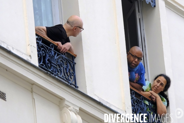 Confinement des Parisiens 53ème jour. Confined Parisians living during the Coronavirus Covid-19, D + 53.