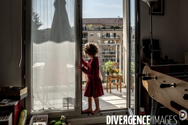 Une Famille confinée.