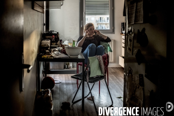 Une Famille confinée.