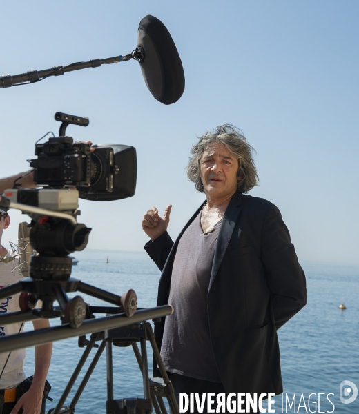 Rudy RICCIOTTI sur le tournage du clip  Région SUD  chez lui à Cassis