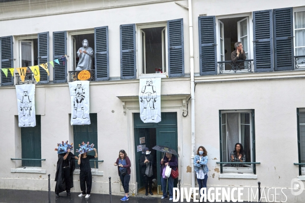 Dimanche 10 mai Paris en confinement
