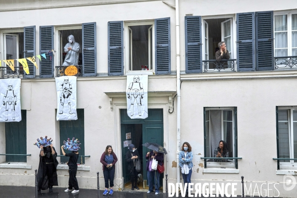 Dimanche 10 mai Paris en confinement