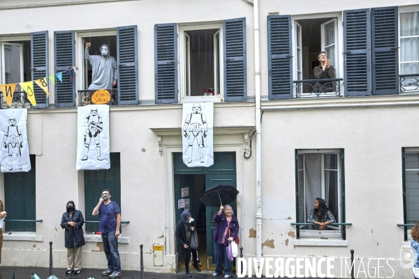 Dimanche 10 mai Paris en confinement