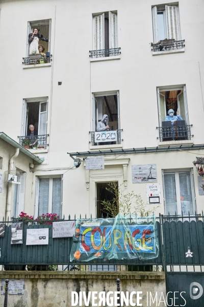 Dimanche 10 mai Paris en confinement