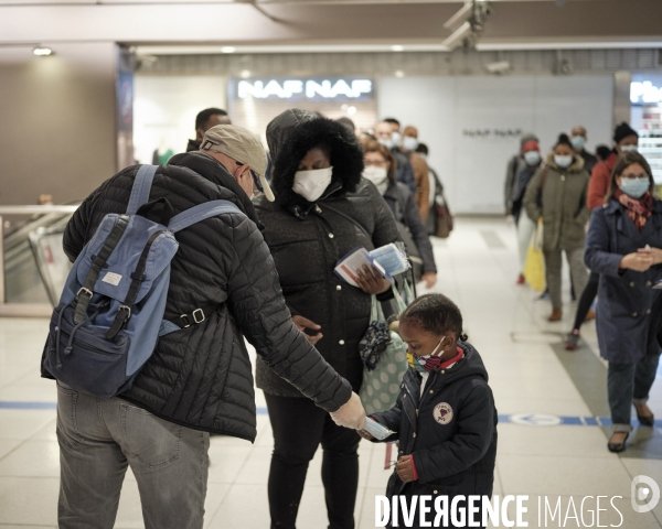 Saint-Denis, premier jour de déconfinement