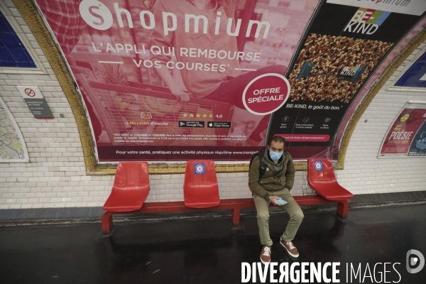 Premier jour de deconfinement gare montparnasse