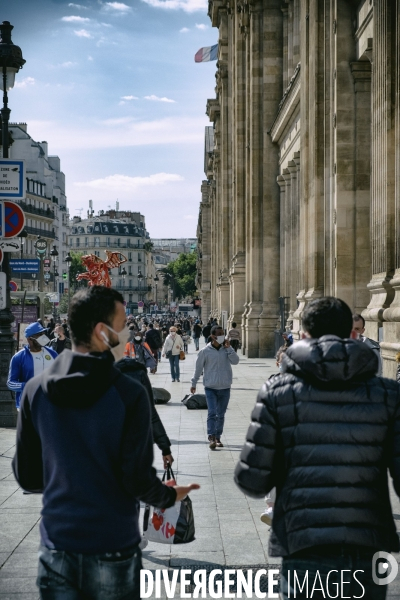 Le déconfinement dans les gares