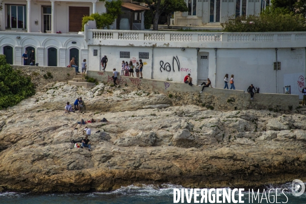 Deuxième jour de déconfinement à Marseille