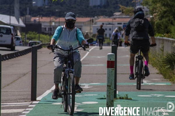 Deuxième jour de déconfinement à Marseille