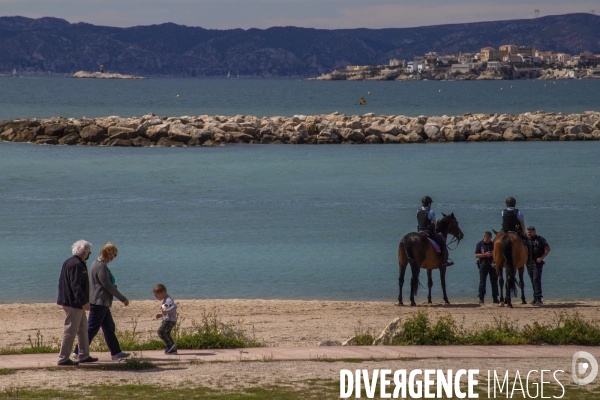 Deuxième jour de déconfinement à Marseille