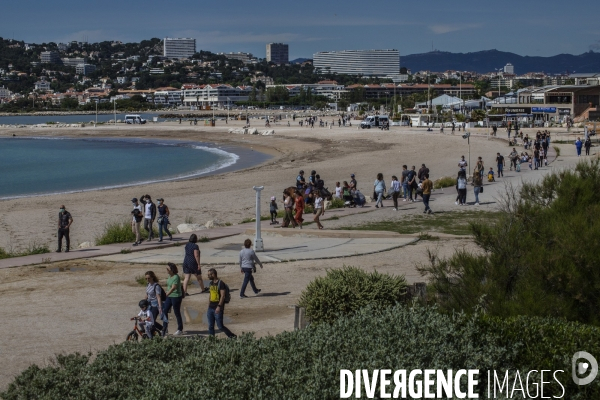 Deuxième jour de déconfinement à Marseille