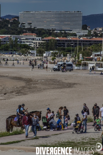 Deuxième jour de déconfinement à Marseille