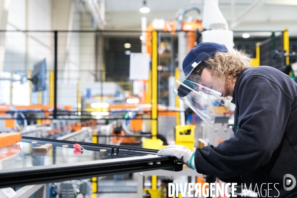 Travail industriel confiné