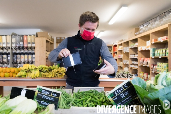 Magasin bio de vente directe à la ferme