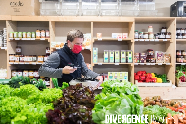 Magasin bio de vente directe à la ferme