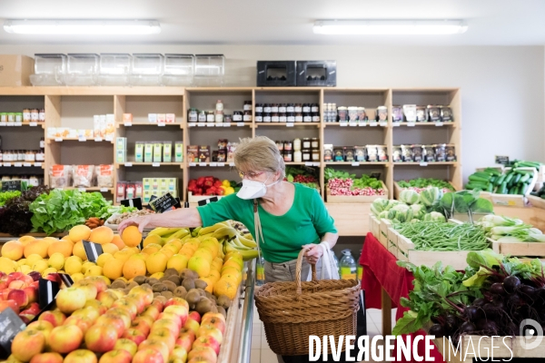 Magasin bio de vente directe à la ferme