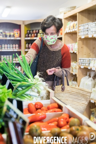 Magasin bio de vente directe à la ferme