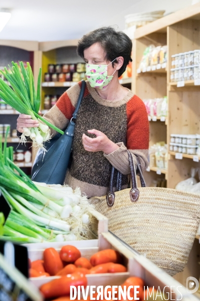 Magasin bio de vente directe à la ferme