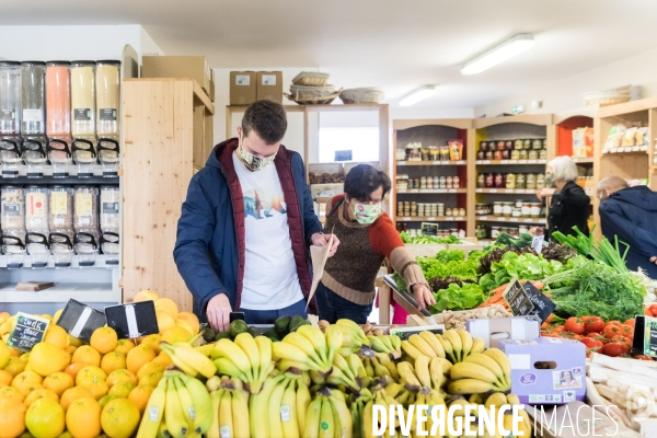 Magasin bio de vente directe à la ferme