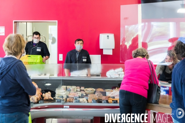 Magasin bio de vente directe à la ferme