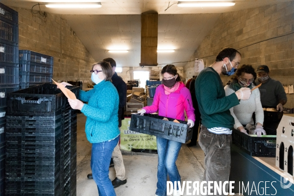 Vente directe de produits locaux à la ferme