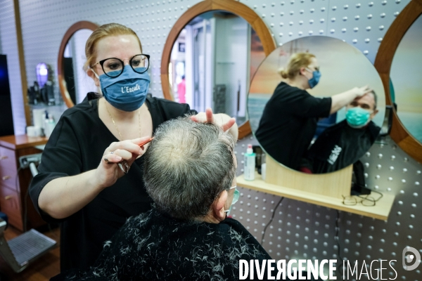 Déconfinement et salon de coiffure