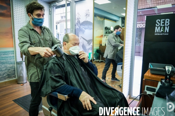 Déconfinement et salon de coiffure