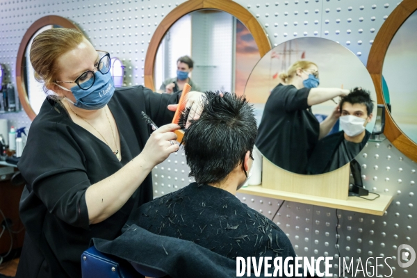 Déconfinement et salon de coiffure