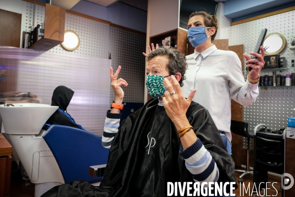 Déconfinement et salon de coiffure