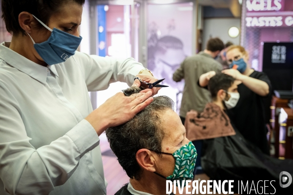 Déconfinement et salon de coiffure