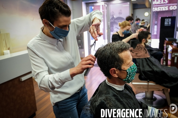 Déconfinement et salon de coiffure