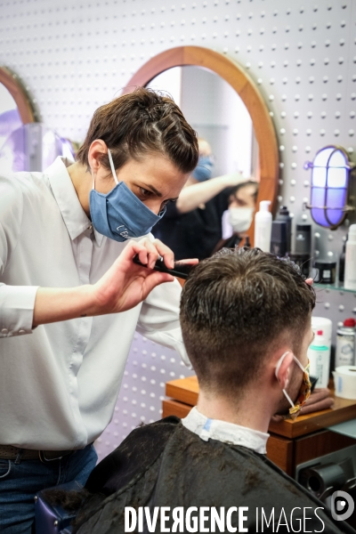 Déconfinement et salon de coiffure