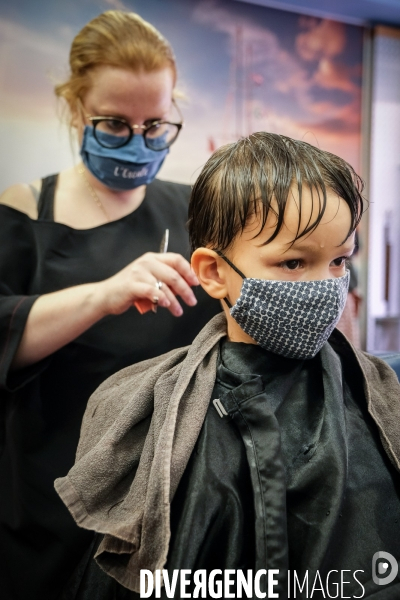 Déconfinement et salon de coiffure