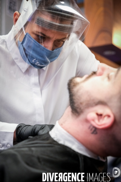 Déconfinement et salon de coiffure