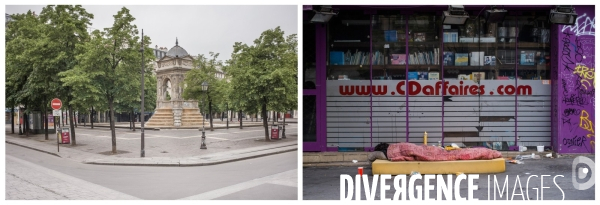 Serie: confines a la rue, les oublies du confinement.