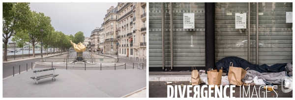 Serie: confines a la rue, les oublies du confinement.