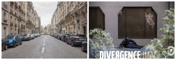 Serie: confines a la rue, les oublies du confinement.