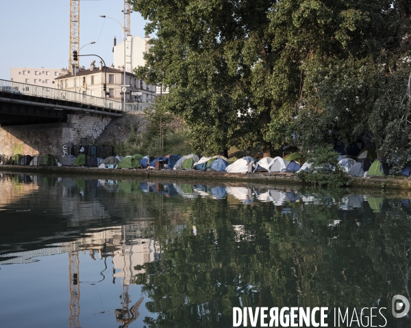 Saint-Denis, premier jour de déconfinement