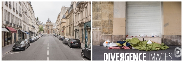 Serie: confines a la rue, les oublies du confinement.