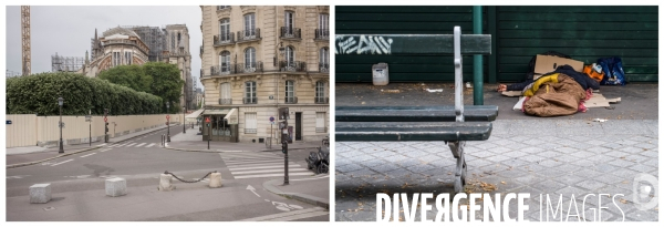 Serie: confines a la rue, les oublies du confinement.