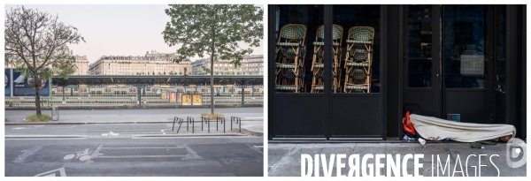 Serie: confines a la rue, les oublies du confinement.