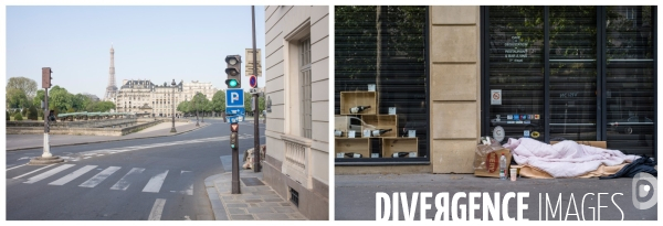 Serie: confines a la rue, les oublies du confinement.