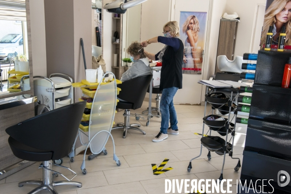 Ma coiffeuse déconfine