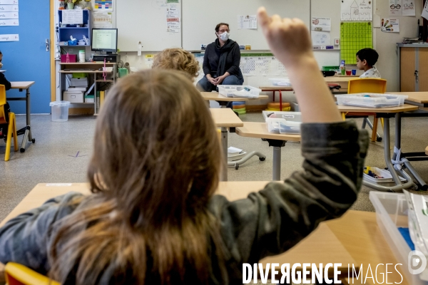 Rentrée des classes après le confinement.