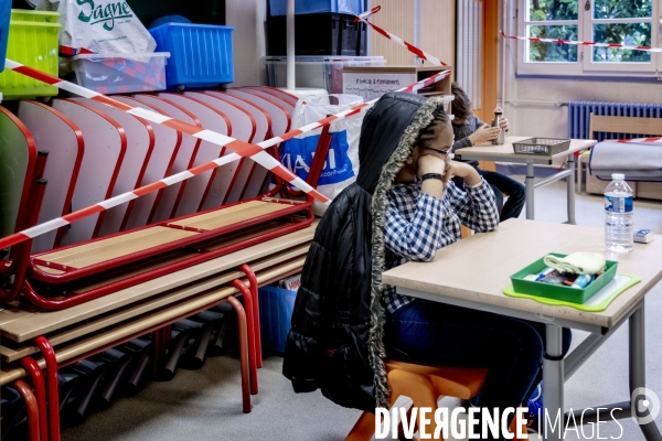 Rentrée des classes après le confinement.