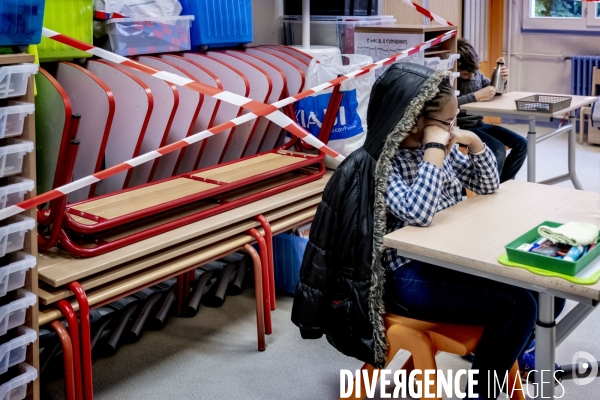 Rentrée des classes après le confinement.